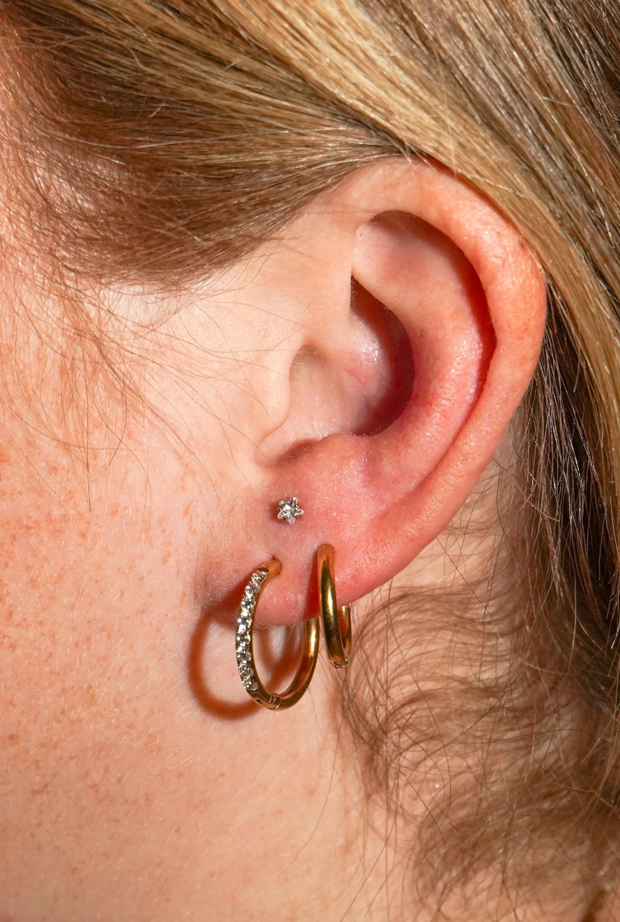 Lucky Star Flat Back Stud - Image 2
